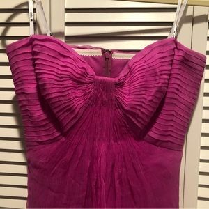 Never Worn Tadashi Collection Sorbet Chiffon Gown